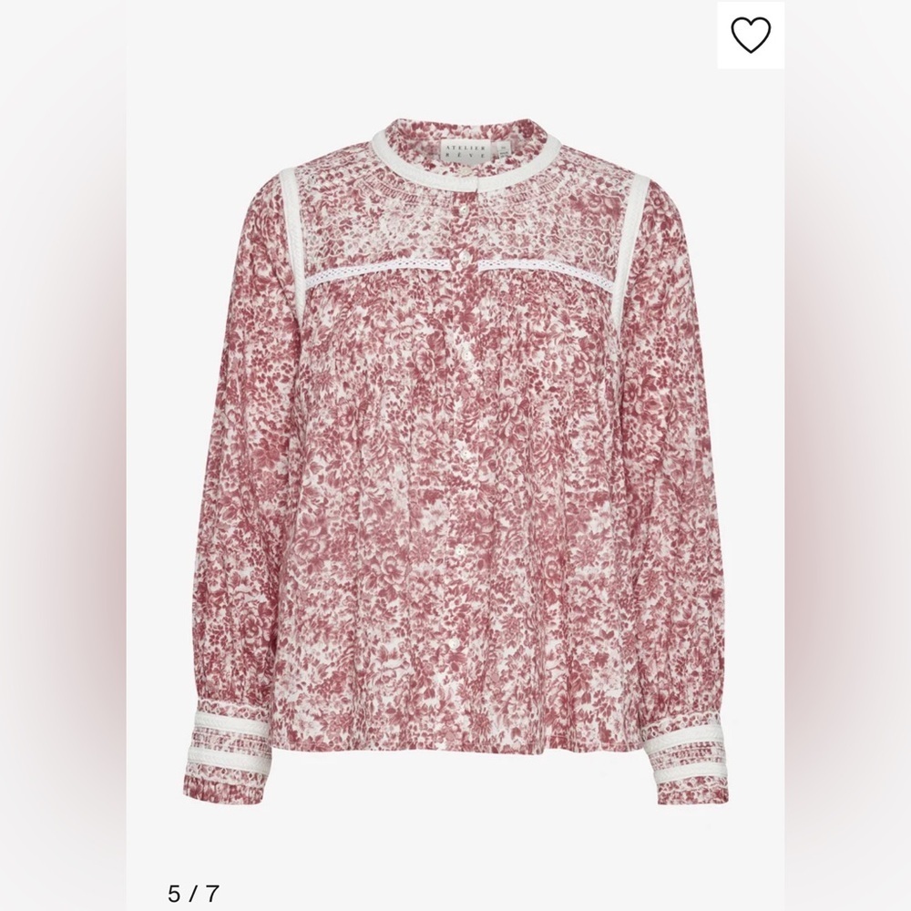 Atelier Rêve
IRAMELIE SH - Button-down blouse - cloud dancer size small